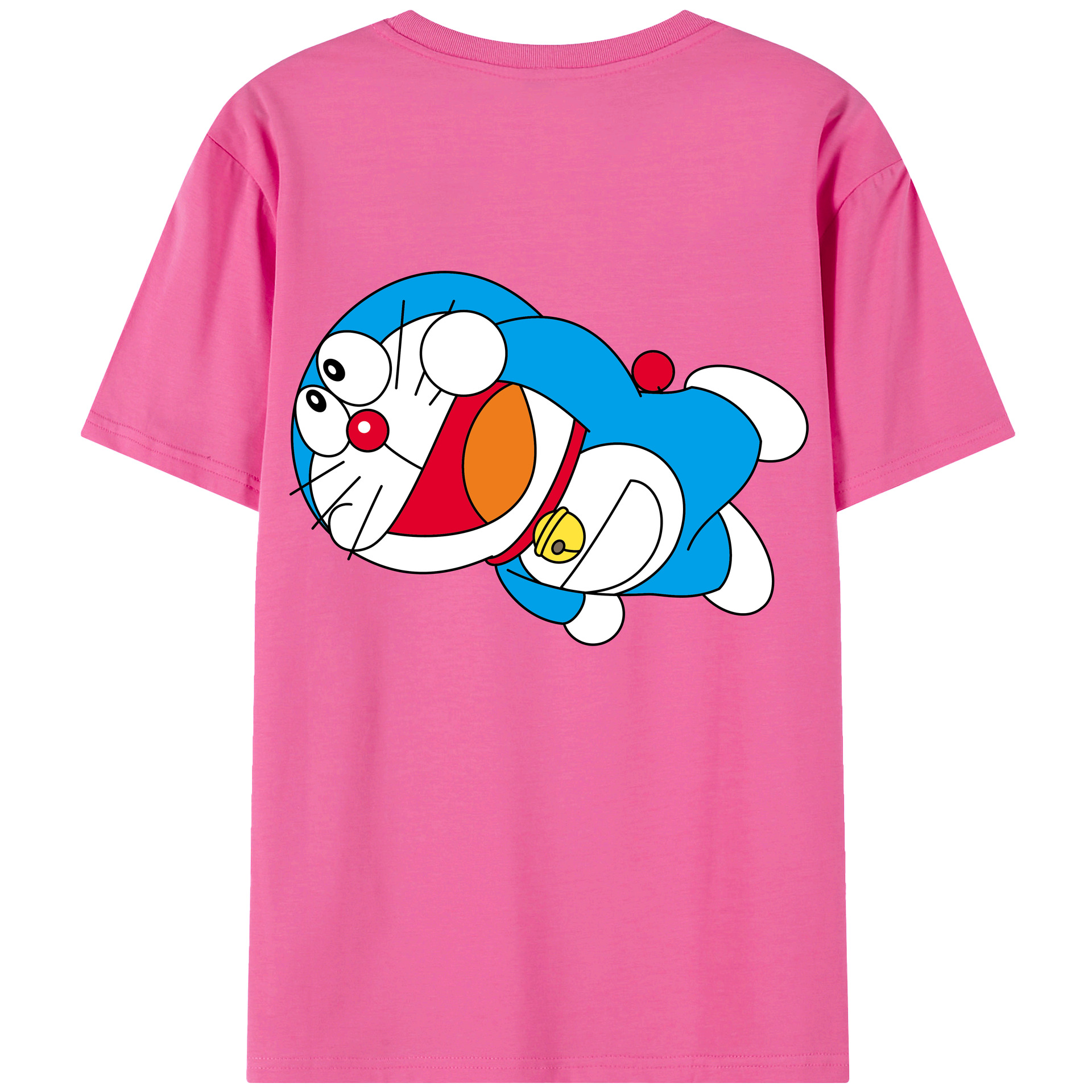 （画像用） ドラえもん Doraemon レディース半袖Tシャツ(バックプリント)